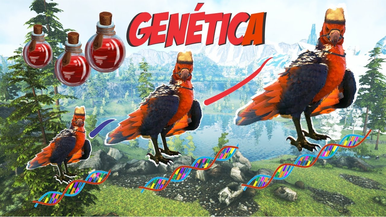 BÁSICO SOBRE GENÉTICA - ARK SURVIVAL EVOLVED - (Nova versão na descrição)