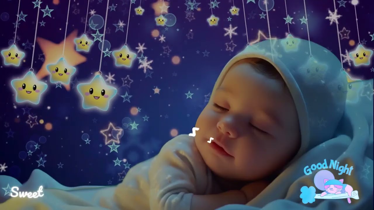 Baby Sleep Music🎵Baby Sleep Instantly🌙Overcome Insomnia in 3 Minutes💤Mozart & Brahms Lullabies