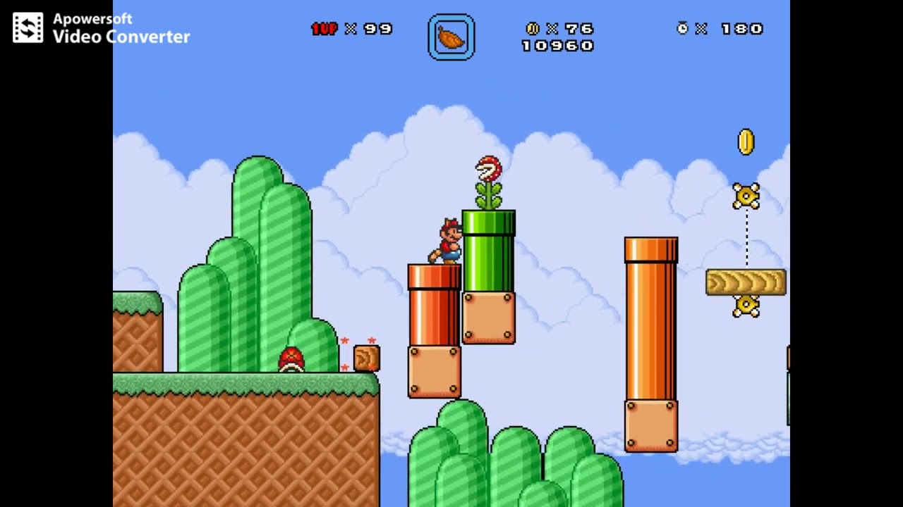 Super Mario Bros. X2 (SMBX2 Beta 5) Custom Level - Capricious Canyon