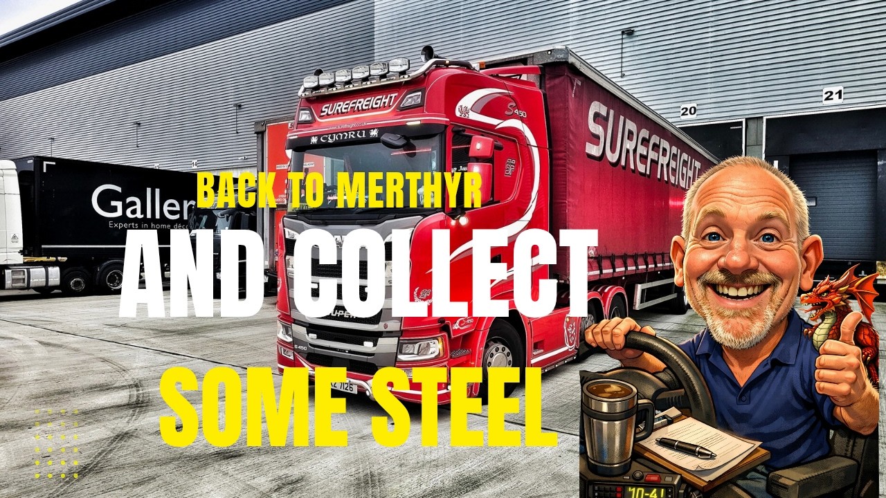 A Load Of Welsh Steel ..........I Show how I Strap It