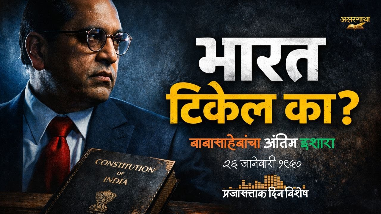 डॉ. बाबासाहेब आंबेडकरांचा देशाला अंतिम इशारा | Dr. Ambedkar’s Last Speech in Constituent Assembly