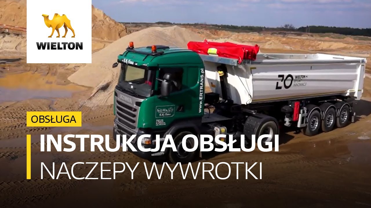 Instrukcja obsługi naczepy wywrotki firmy Wielton
