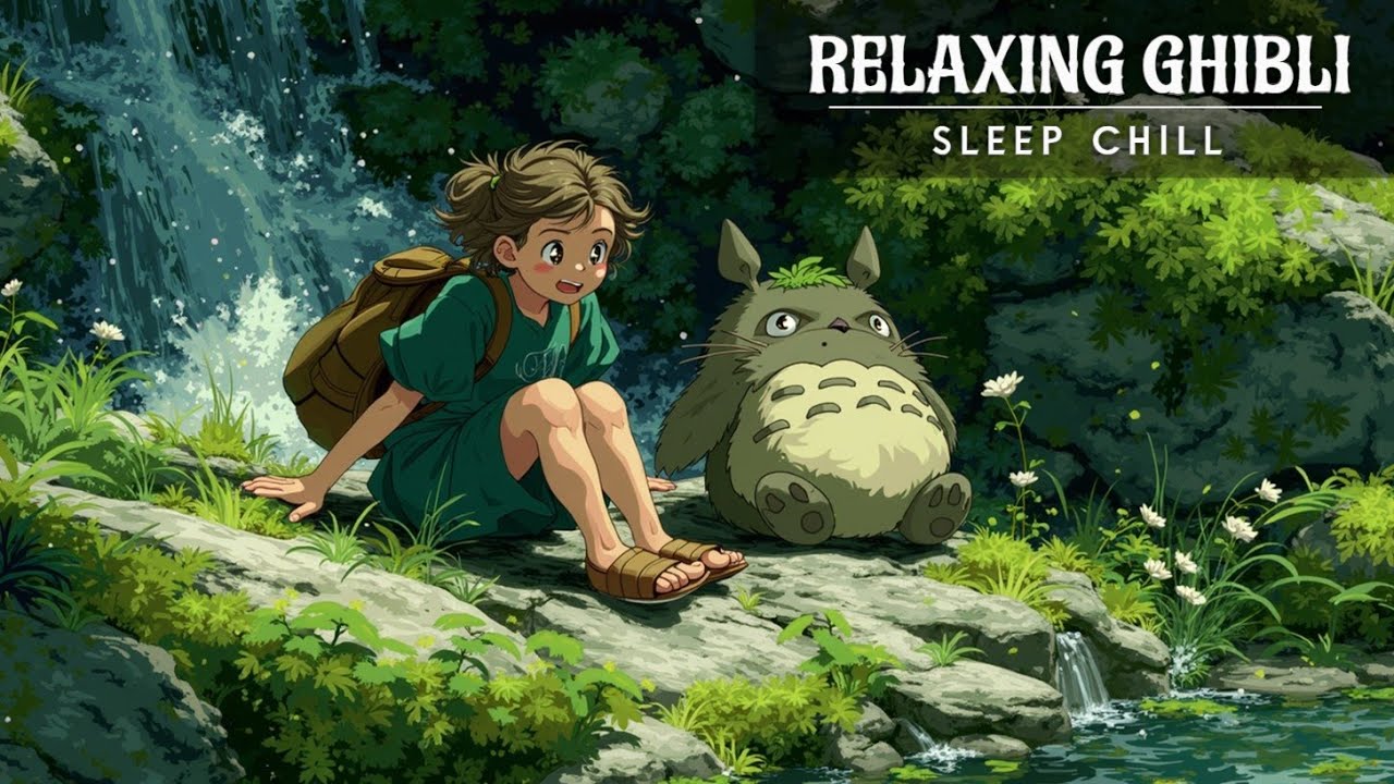 Relaxing Ghibli Piano Music for Спокойные мелодии Джо Хисаиши для глубокого сна и учебы