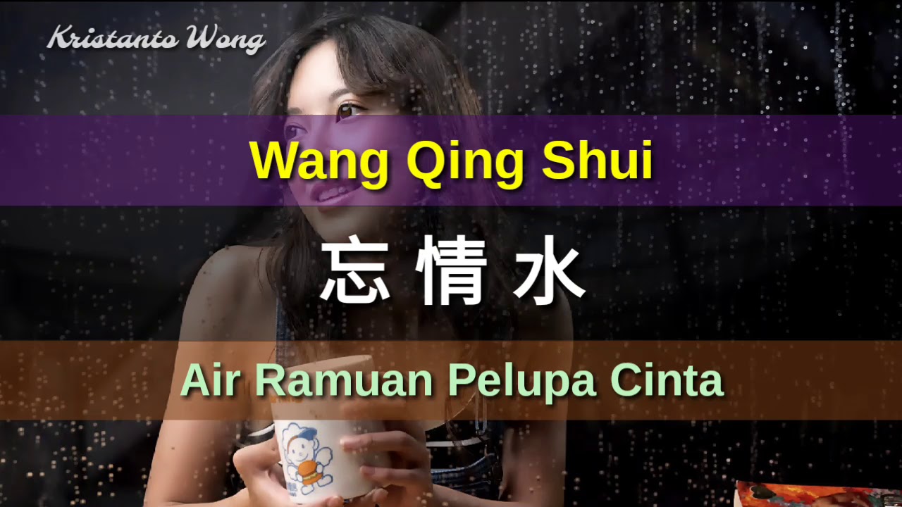 Wang Qing Shui 忘情水 - Chen Ying 陳影 (Air Ramuan Pelupa Cinta)