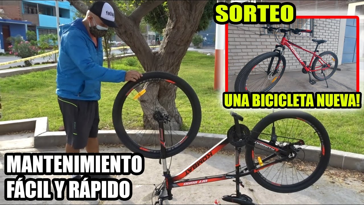 🚲 COMO DARLE MANTENIMIENTO FÁCIL Y RÁPIDO A UNA BICICLETA (INCLUYE SORTEO) | DILO NOMÁS