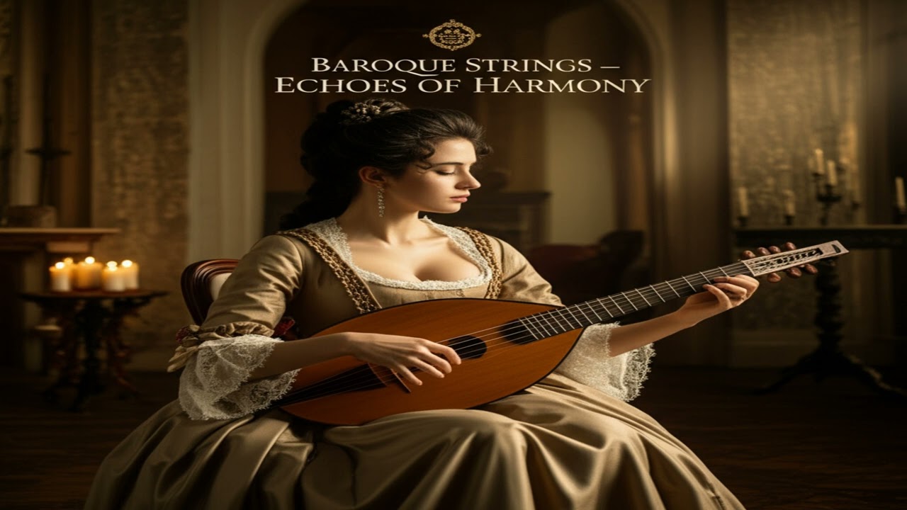 Baroque Strings Vol 2   Echoes of Harmony | Classical Guitar AI Instrumental