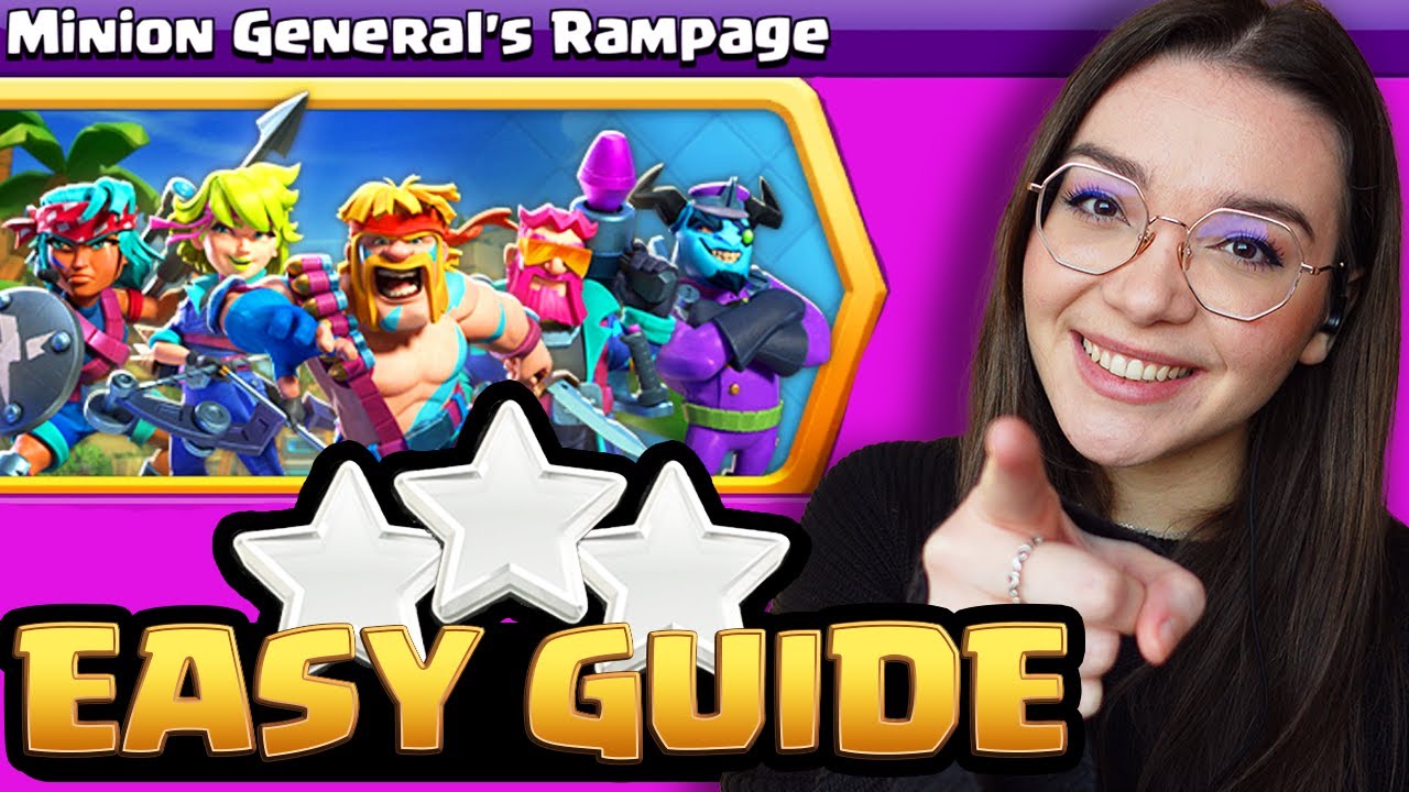 Quick + Easy Challenge Guide Coc: Minion General's Rampage!