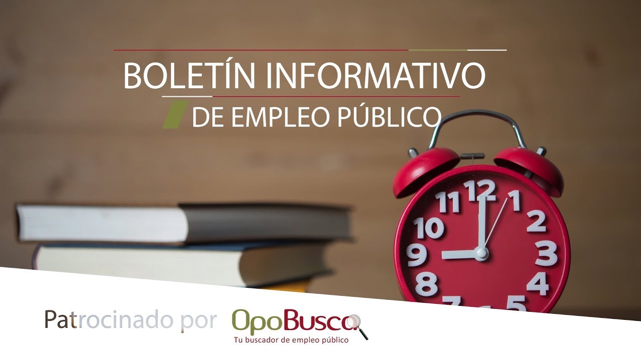 Información de Empleo Público: Oposiciones enero 2020