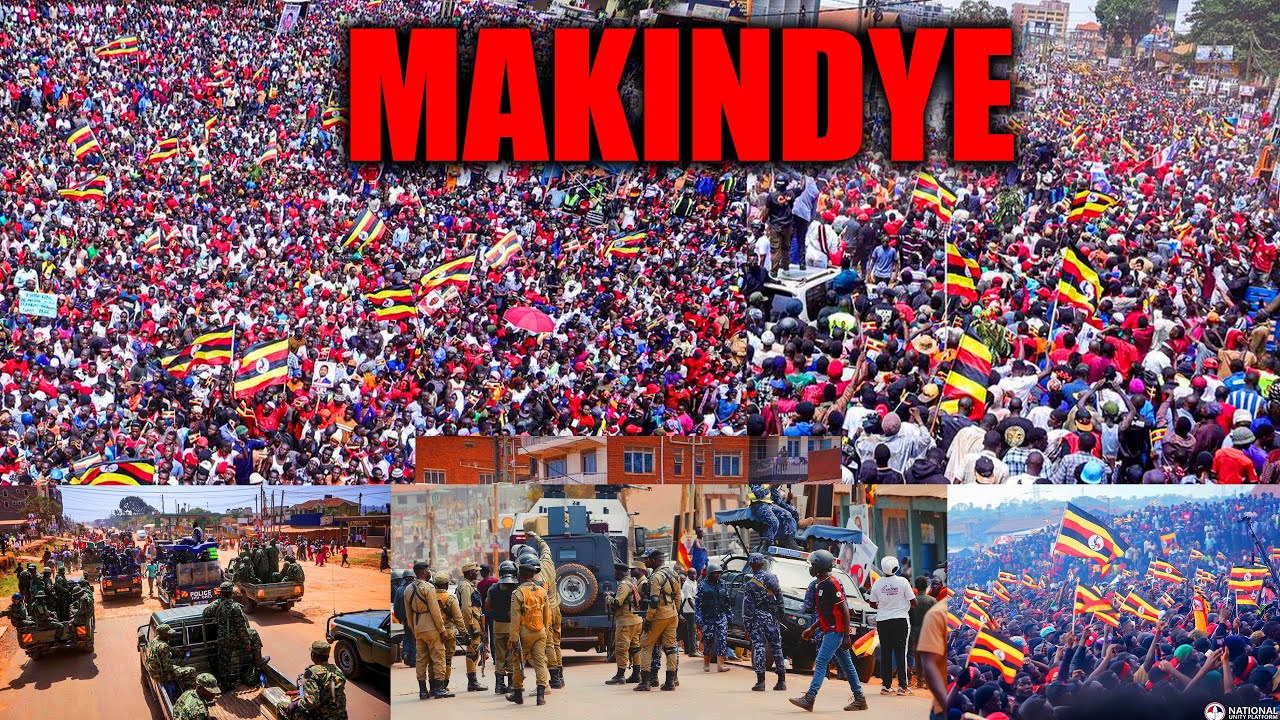 LIVE: H.E. Bobi Wine Heads to Makindye - Its already Massive - All Streets Flooded | Day 71