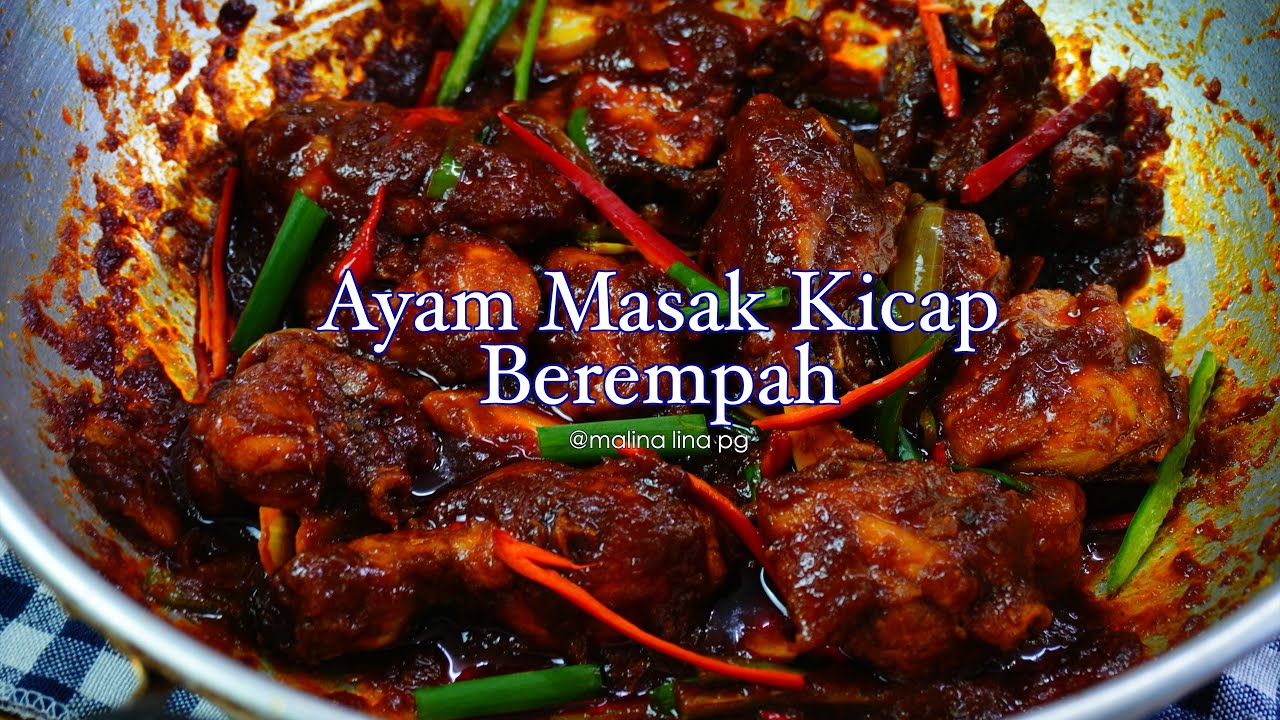 Ayam Masak Kicap Berempah by malina lina pg | resepi ayam masak kicap mudah&sedap | lauk pauk harian
