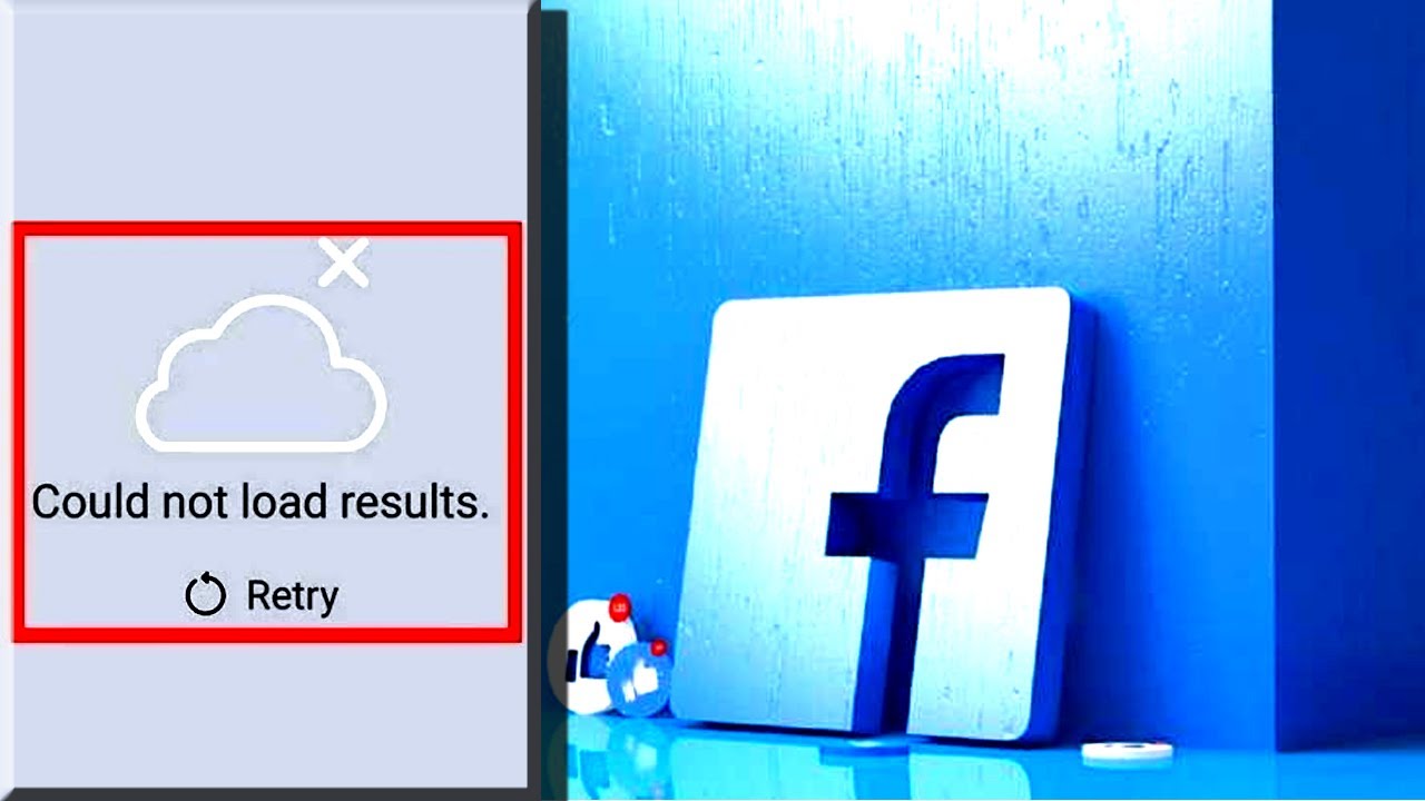 How to FIX Facebook COULD NOT LOAD Results