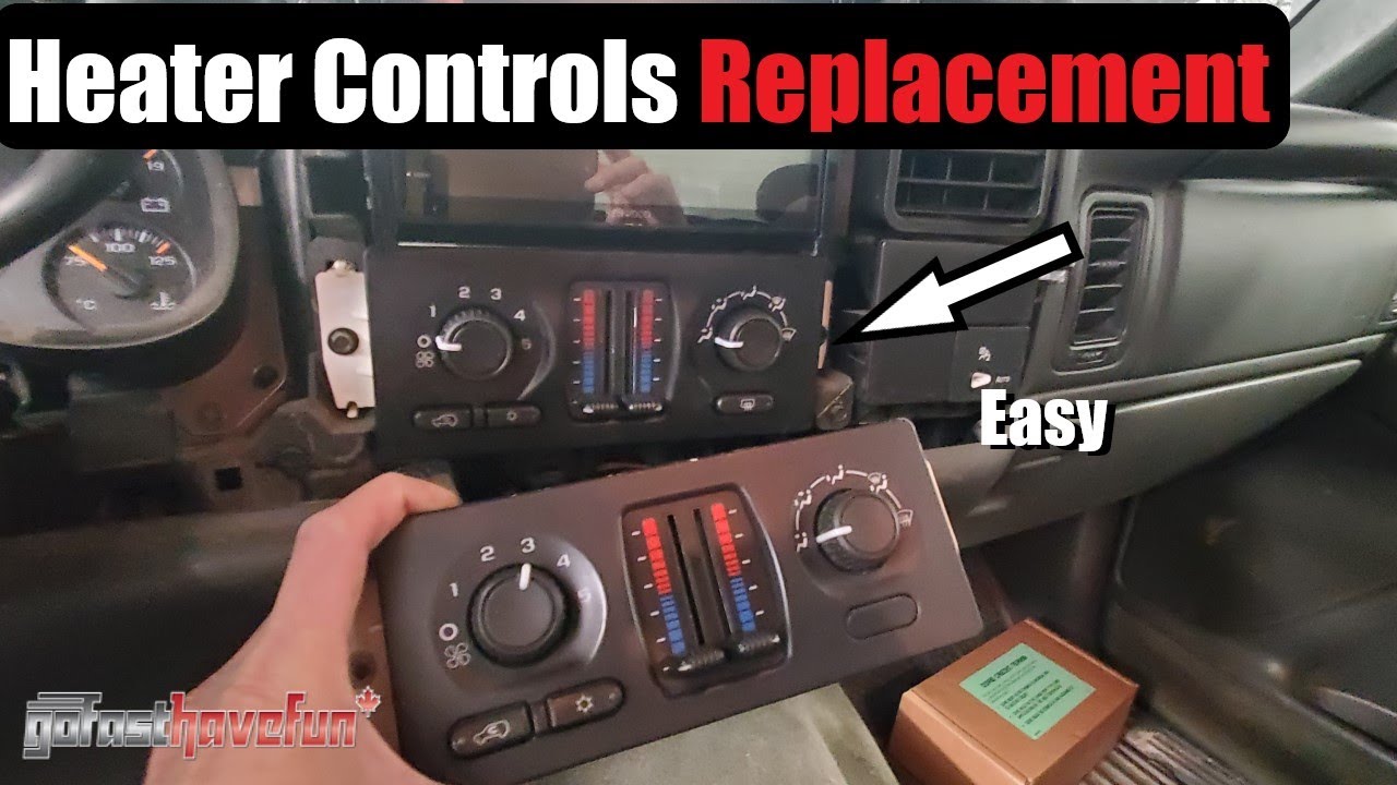 1999-2006 Chevy Silverado / GMC Sierra Climate Control Unit Replacement GMT-800 (DORMAN 599-210XD)