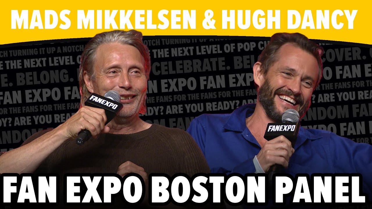 Лучшие моменты панели «Ганнибал» с Мадсом Миккельсеном и Хью Дэнси | FAN EXPO Boston 2024