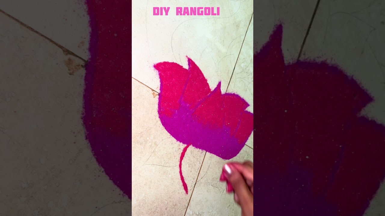Step - by - Step Rangoli 