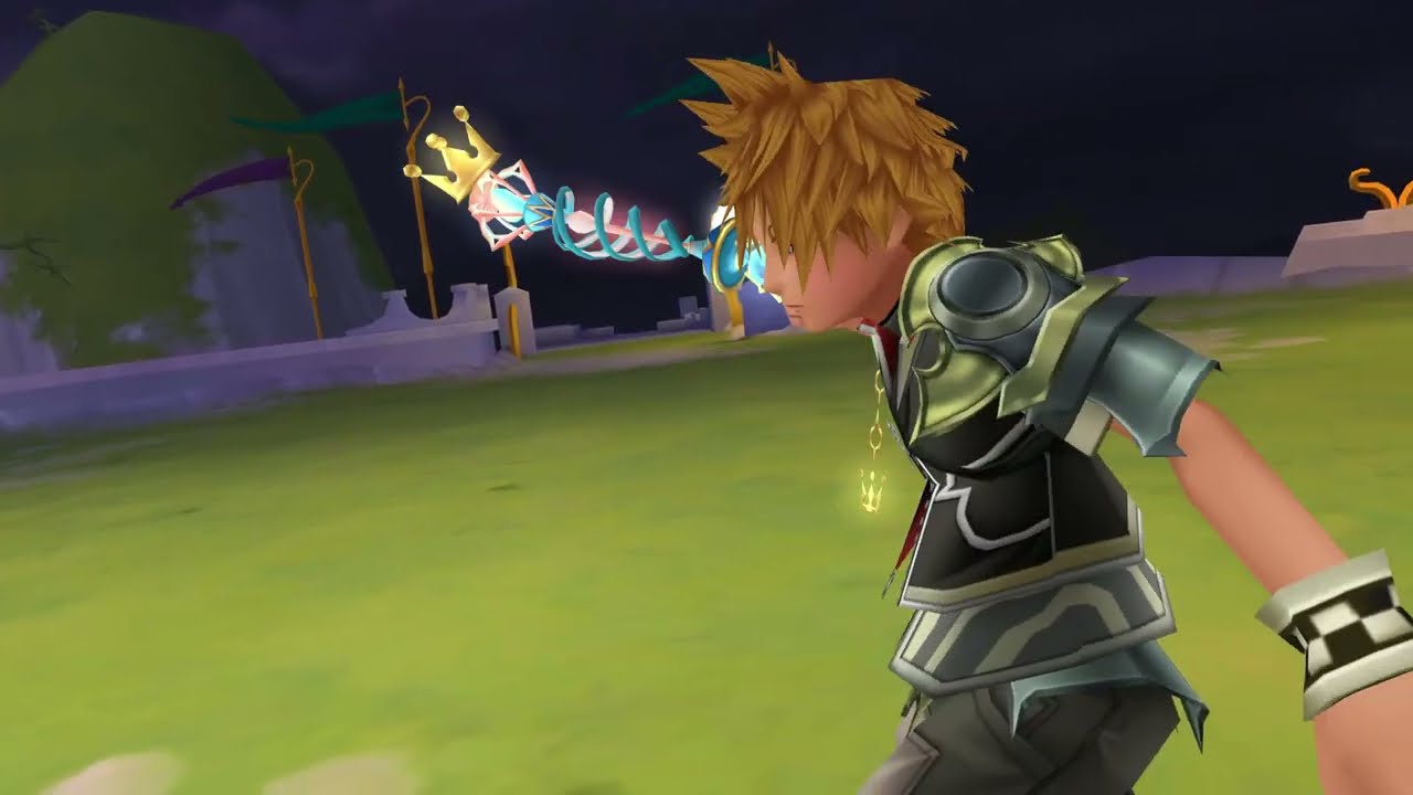 Ventus vs. Mysterious Figure (Critical Difficulty) - Kingdom Hearts Birth By Sleep: Final Mix