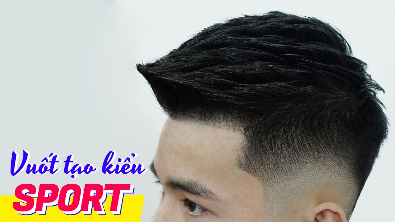 Vuốt tạo kiểu SPORT với sáp Colonna - Cắt tóc nam đẹp 2020 - Chính Barber Shop