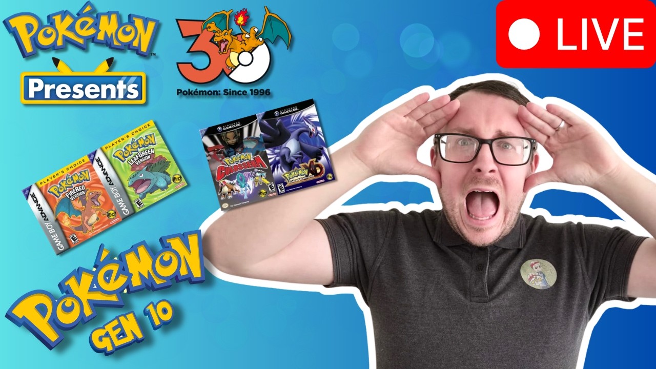 GEN 10 REVEAL?! 😱 Pokémon Presents 30th Anniversary LIVE REACTION!