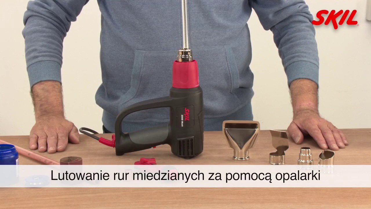 Lutowanie rur miedzianych za pomocą opalarki