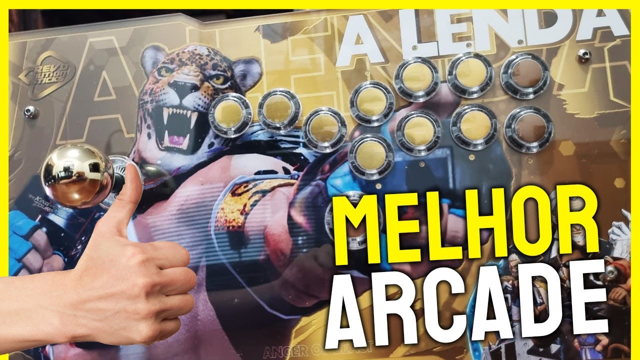 O MELHOR CONTROLE ARCADE DE TODOS OS TEMPOS! CONTROLE ARCADE EDY REVOLUTION I Análise e Review
