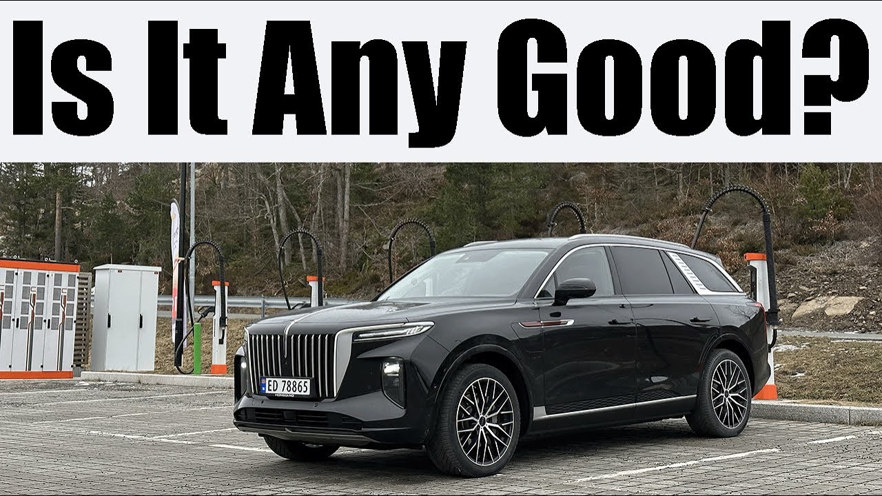Hongqi E-HS9 | Тест на дальность 610 км (Норвежский скоростной забег)
