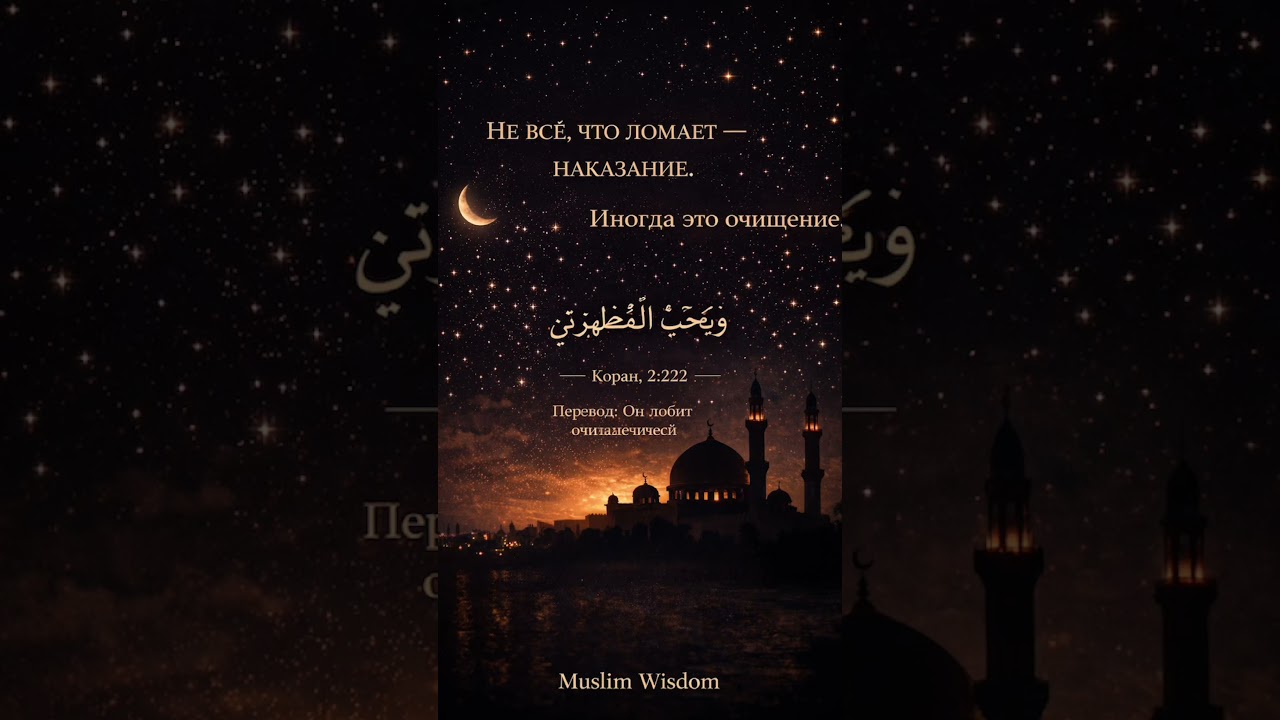 Вернись к Аллаху пожалуйста #Сабр#Дуа#Вера#Терпение#Shots #MuslimWisdom#Ислам