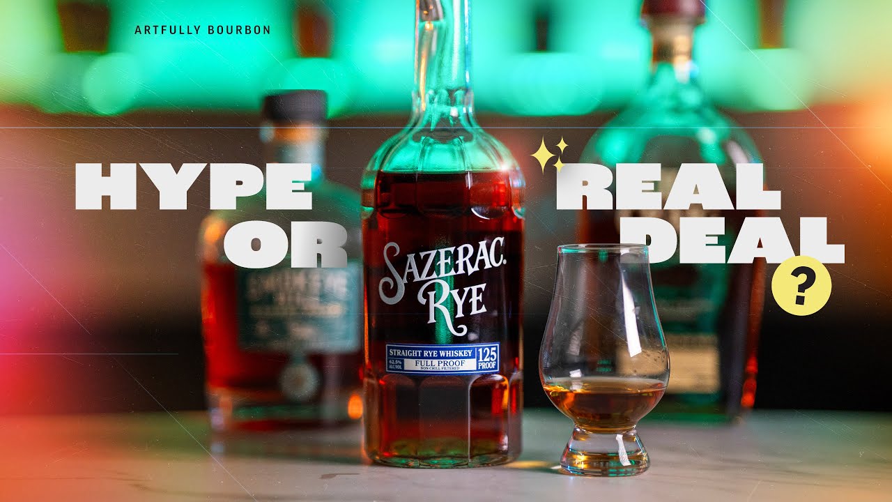 ✨We Blind Tasted Sazerac Rye Full Proof / Does It Compete?
