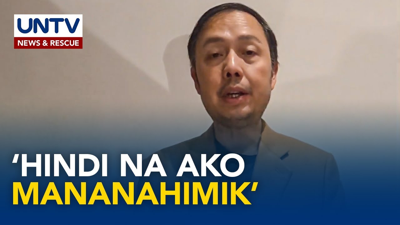 Zaldy Co, nagsalita na: 