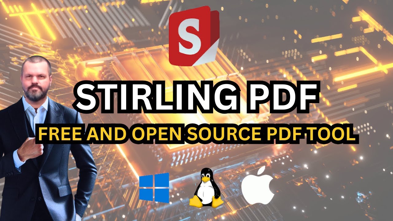 Бесплатный PDF-редактор с открытым исходным кодом для пользователей Windows, Linux и Mac. Stirlin...