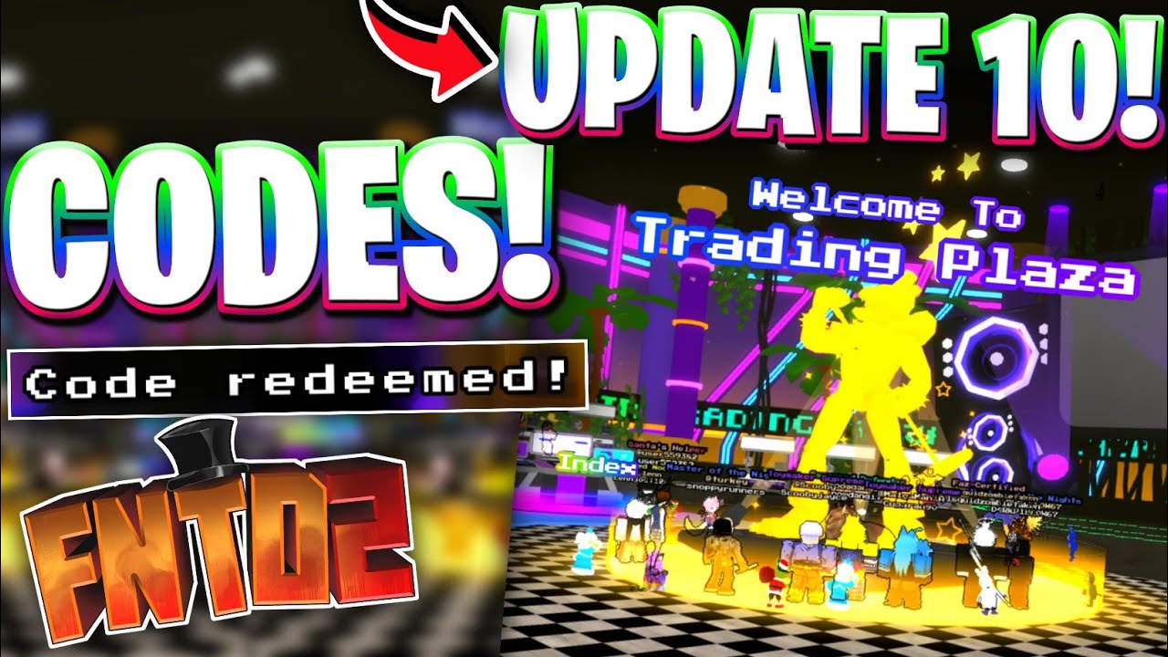 🔥*UPDATE 10* ALL NEWEST SOUL UPDATE 10 CODES FOR FIVE NIGHTS TD 2! ROBLOX FNTD 2 CODES