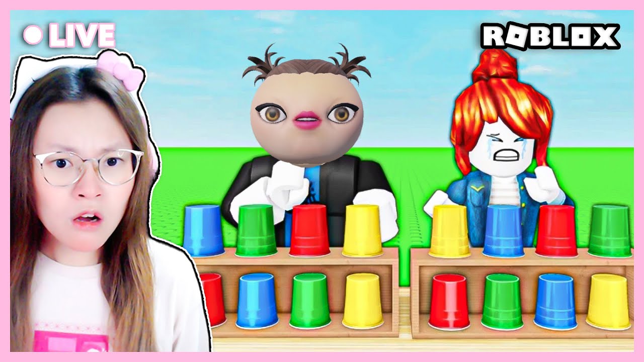 SUSUN GELAS DENGAN BENAR ?!! [GUESS THE CUP ROBLOX INDONESIA]