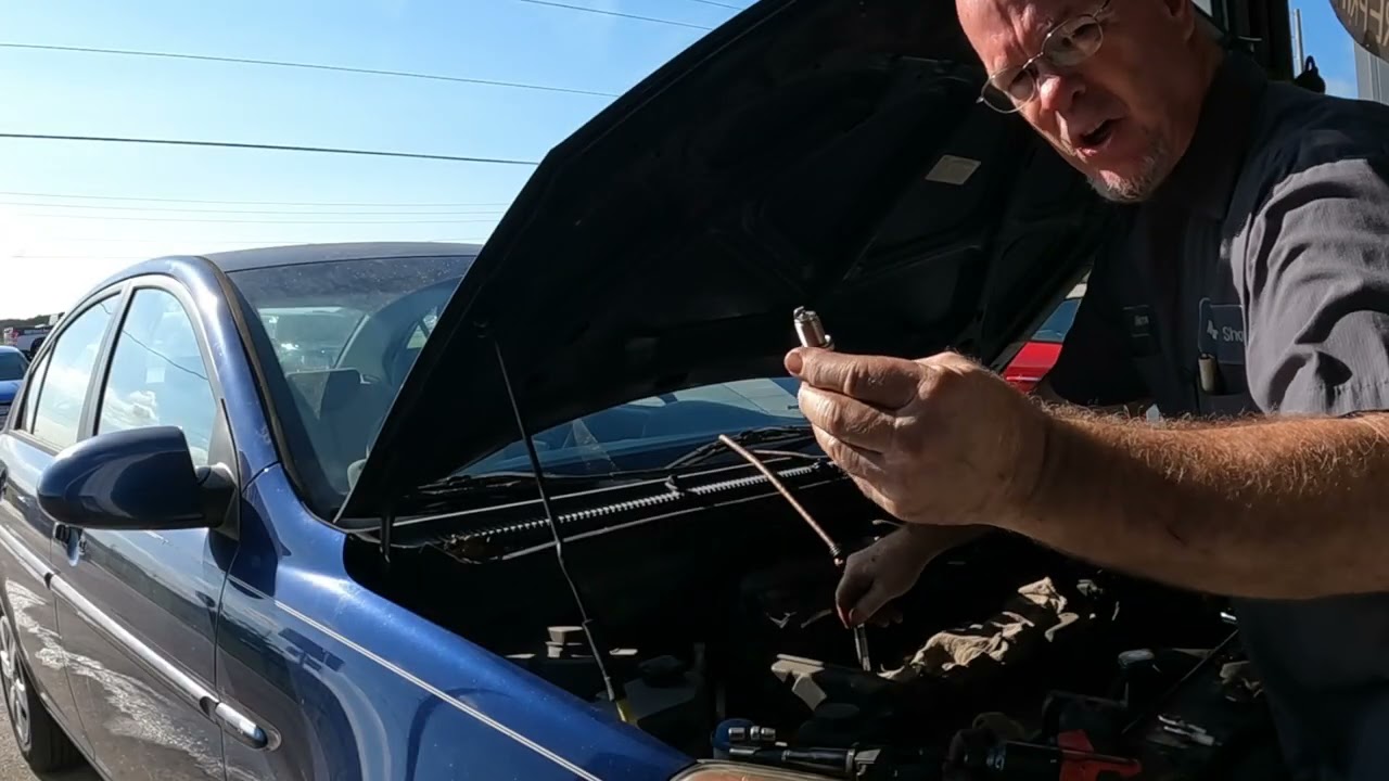 Hyundai Accent, intermittent misfire, diagnosis, Auto repair and tune up