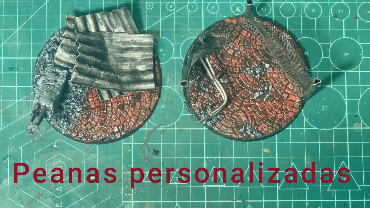 Cómo pintar peanas personalizadas para tus Dreadnought | Warhammer 40k 