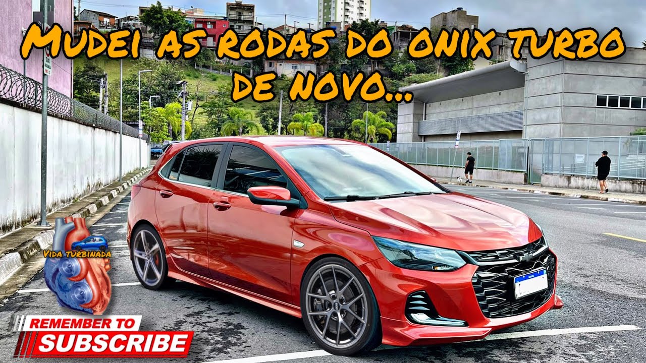 Novo Onix turbo premier agora de rodas novas! De novo… 😅 Ft. @TatiSabaudo