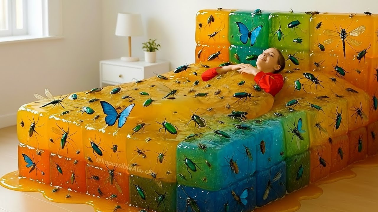 Which Dream Bed Would You Choose 🛏️✨ Ultimate Oddly Satisfying AI ASMR