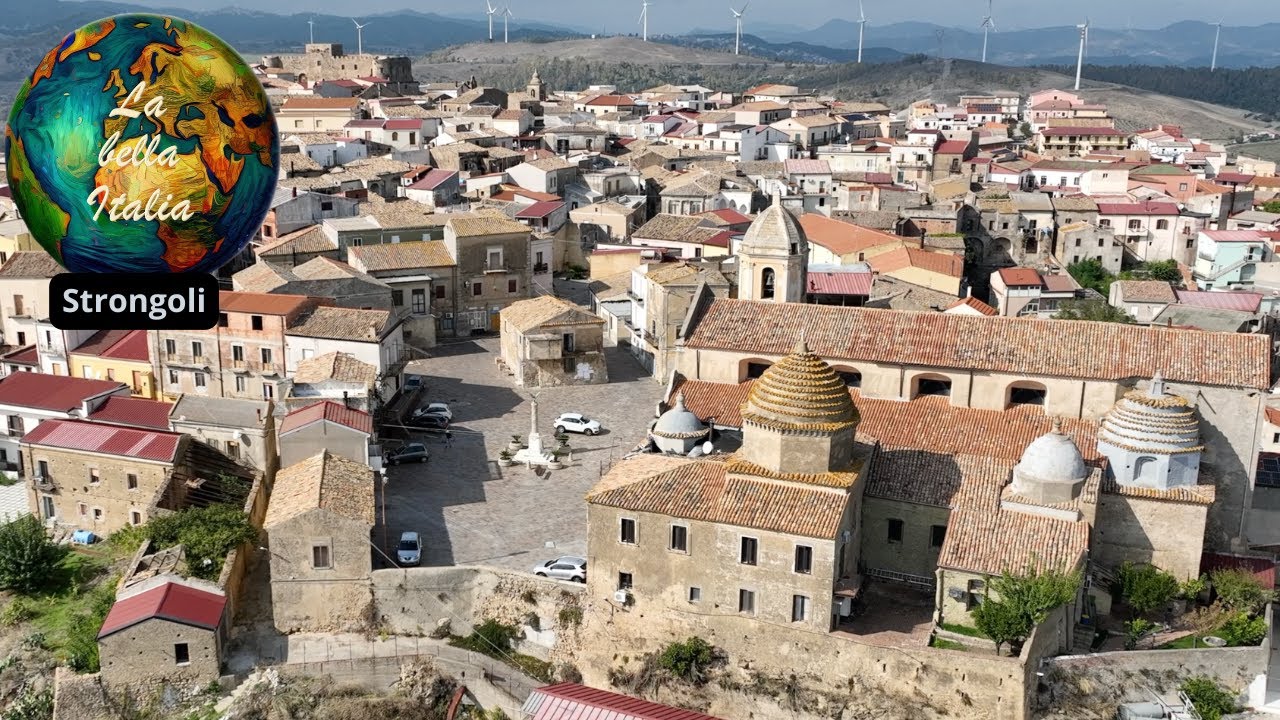 Strongoli (KR) vista dall’alto – Il cuore autentico della Calabria