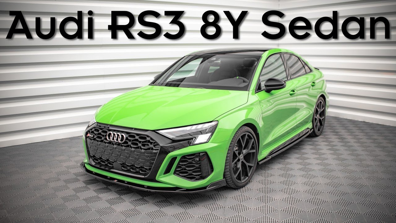 Audi RS3 Limousine 8Y | Street Plus aero set | Presentation #121