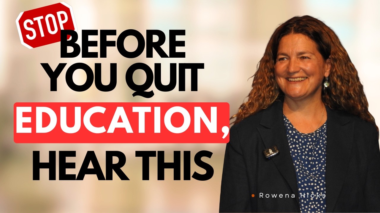What do you do when you love education… but you’re completely exhausted by it?