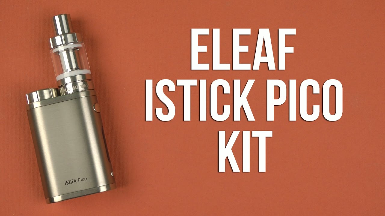 Распаковка Eleaf iStick Pico Kit Silver