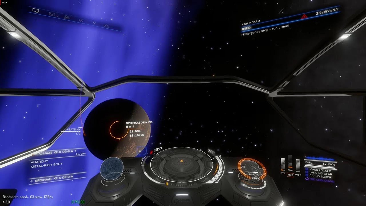 Elite Dangerous | DW3 | Monde de la Mort landing