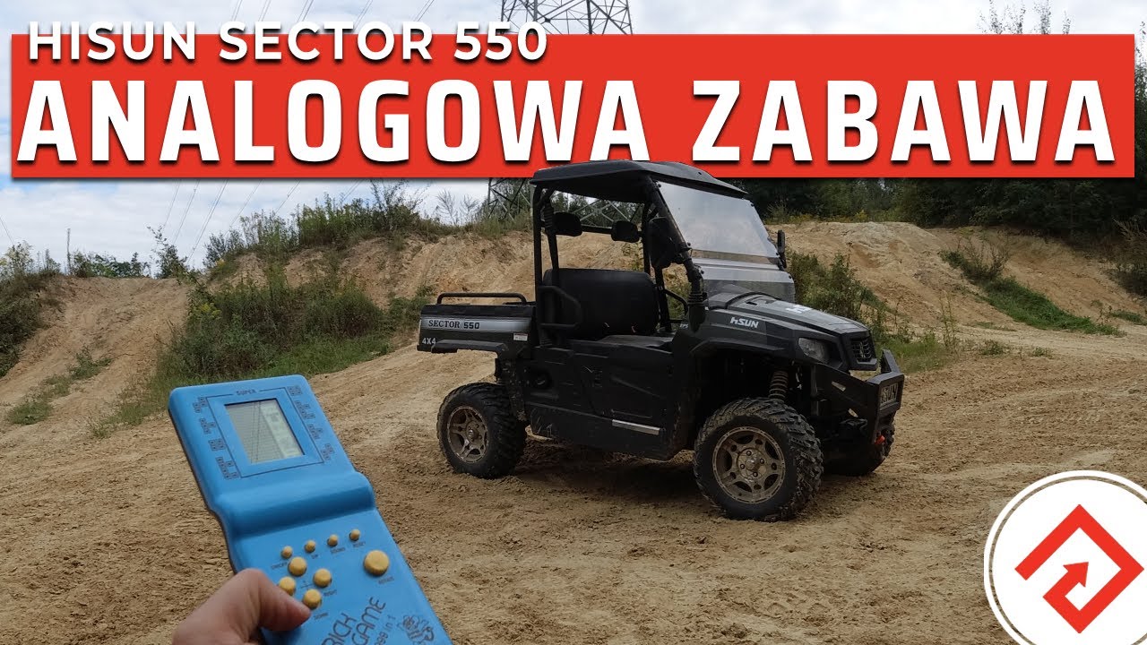 Hisun Sector 550 - czymś takim jeszcze nie jeździłem!