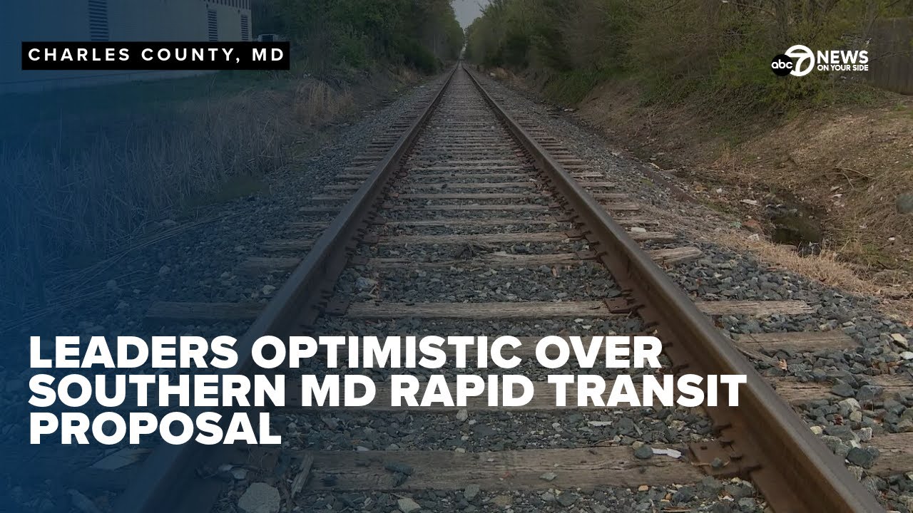 Maryland leaders optimistic about proposed Southern Maryland Rapid Transit project