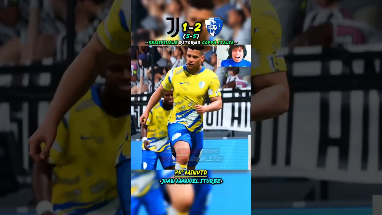 Il ROVIGO perde contro la JUVENTUS in COPPA ITALIA?!😱💔