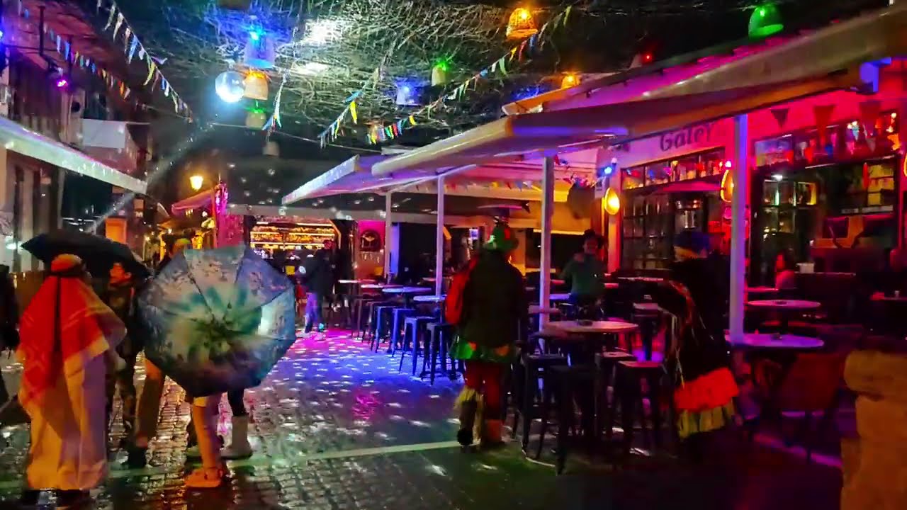 Kreta Rethymno, ein Abenspaziergang im Februar  - a walking tour , Rethymno February - Crete
