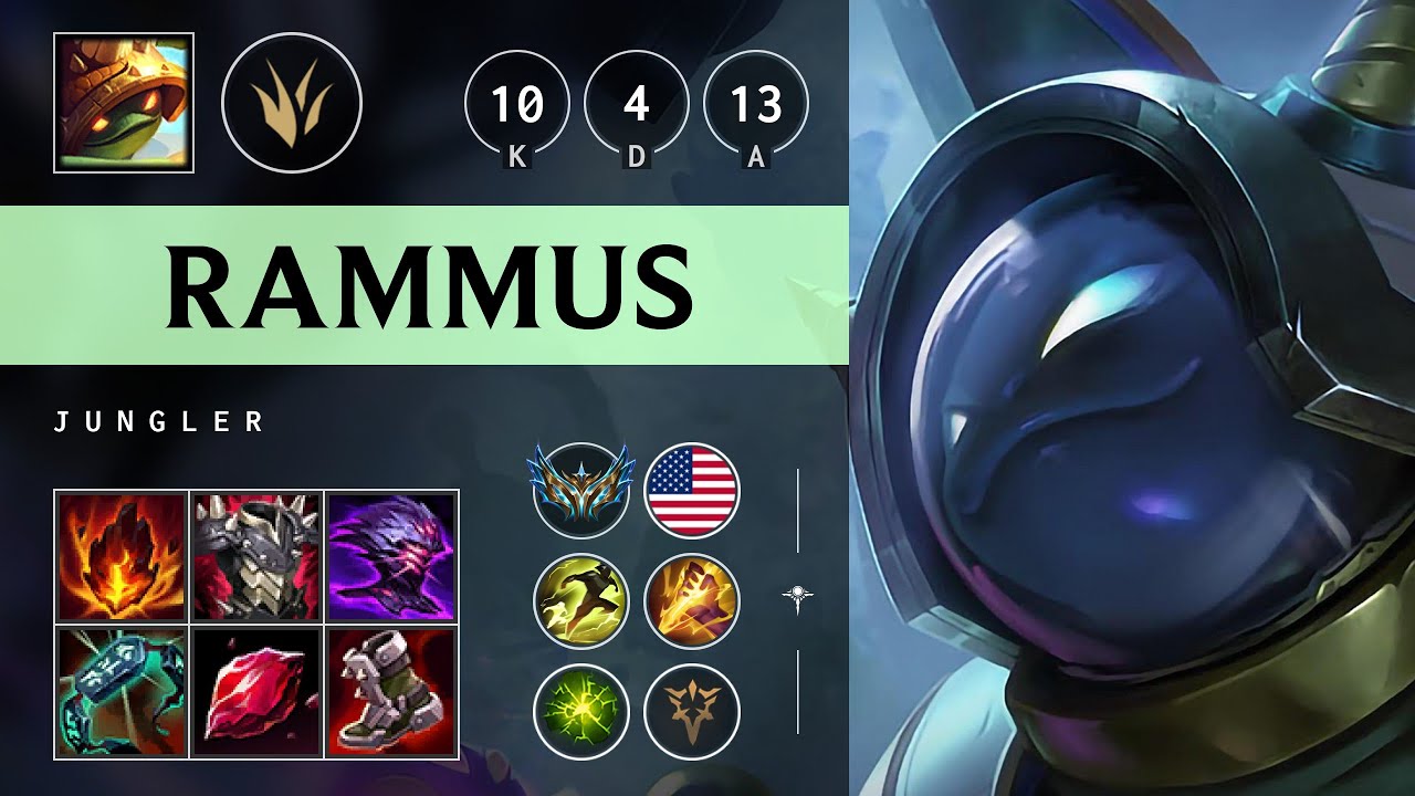 Rammus Jungle vs Viego - NA Challenger Patch 25.08