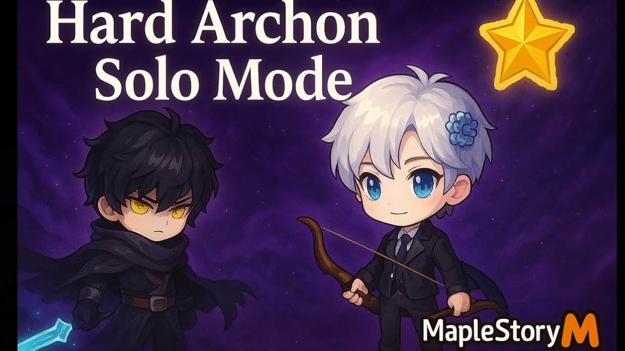 [MAPLESTORY M] A2Z - Hard archon solo mode - Bow master PoV