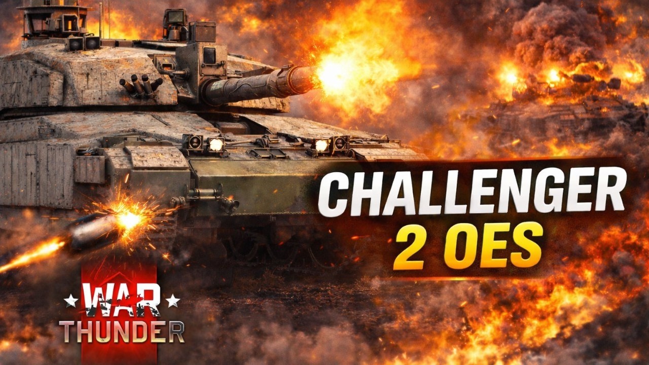Challenger 2 OES  - War Thunder Highlights