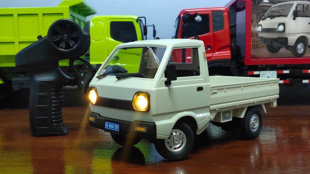 REVIEW RC PICK-UP SUZUKI CARRY 1/16 || CXD D12-MINI