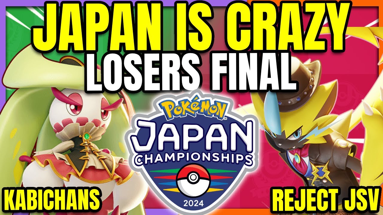 LEFTOVERS and ZERAORA?! KABICHANS vs REJECT JSV Japan Championships | Pokemon Unite