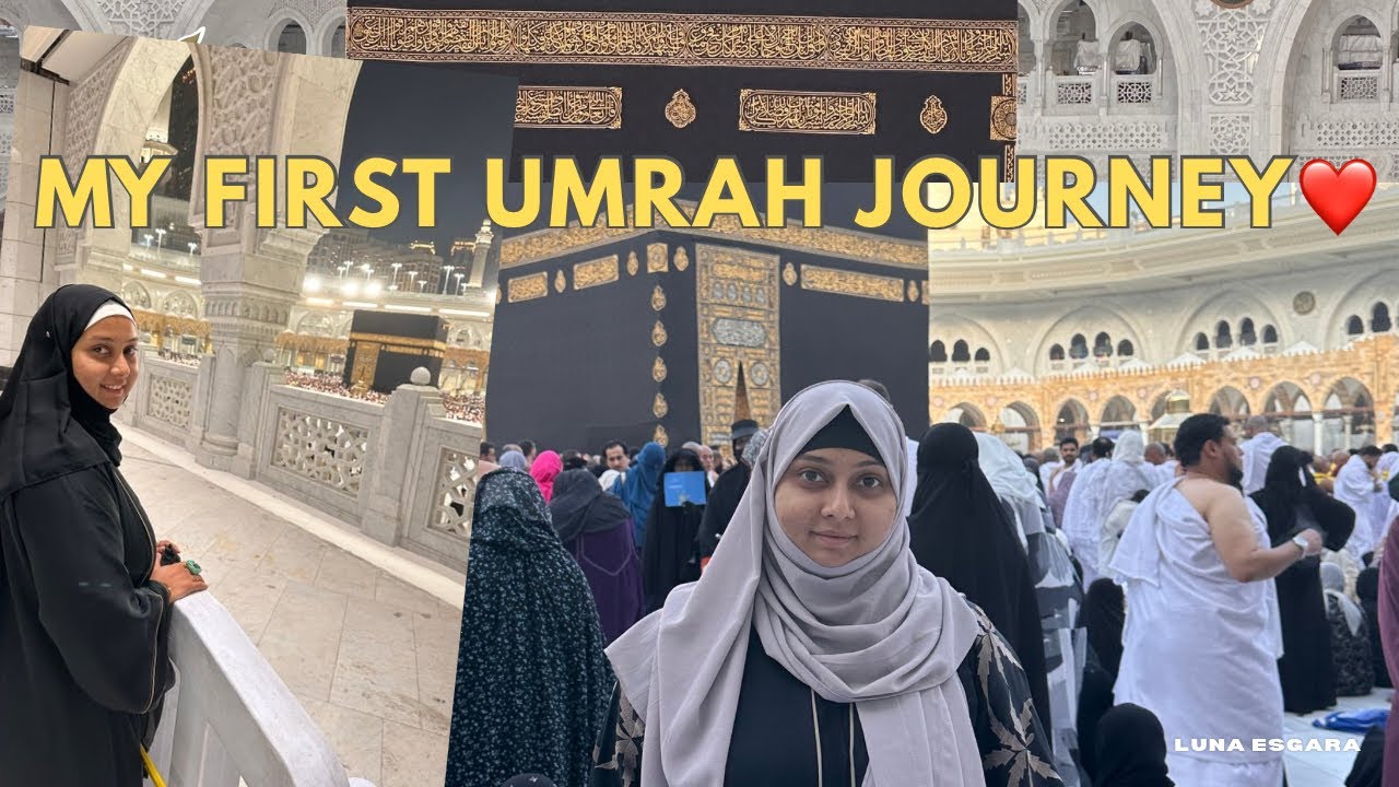 Al hmdullilah my journey of first Umrah has been completed🤲🏻| #azmeenadiaries #labaikallahhumalabaik