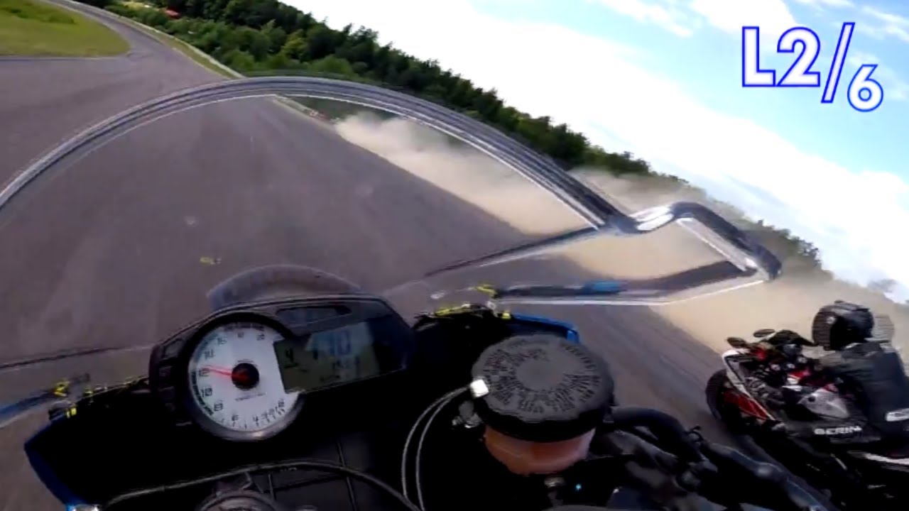 BMA race 3rd. stage, Crash, NemunRing 2018.06.16